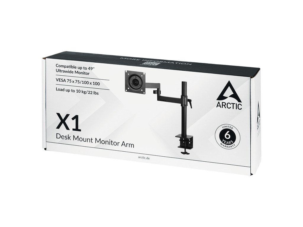 Arctic X1 nosač za monitoredesk mount monitor armhorizontalno podešavanje - Image 4