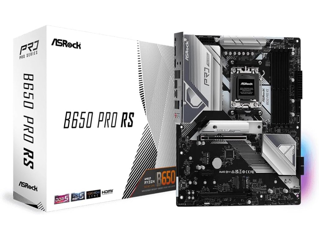 ASROCK MB B650M Pro RSAMD B650, AM5, 4xDDR5, 3xM.24xSATA, RAID, HDMI, DP, MicroATX - Image 2