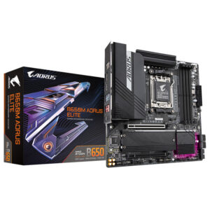 Gigabyte MB B650M AORUS ELITEAM5; 4xDDR5; 2xM.2;4xSATA, 11x USB,HDMI,DP, microATX
