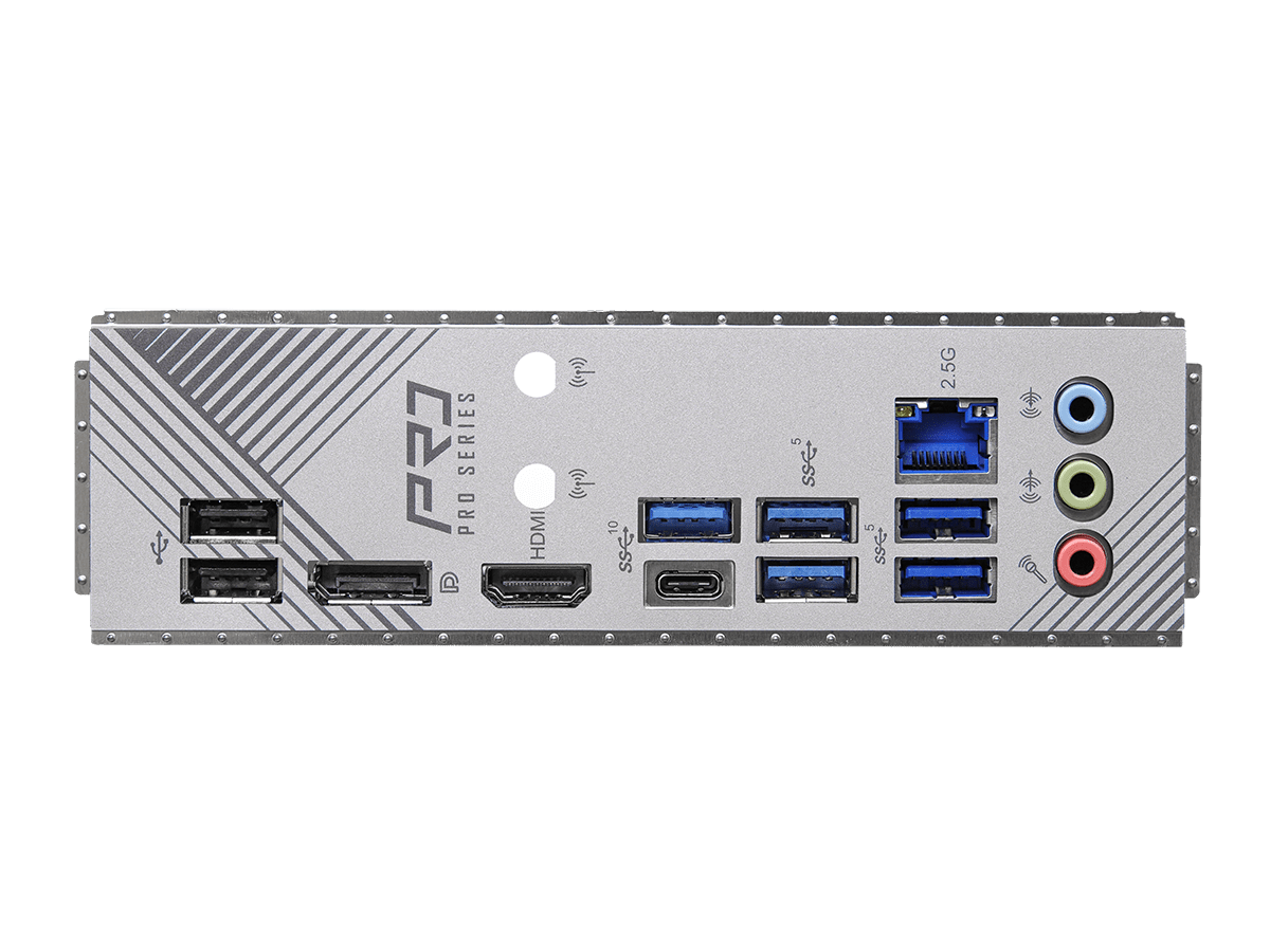 ASROCK MB B760 PRO RSIntel B760, LGA1700, 4xDDR53xM.2, 4xSATA, RAID, HDMI, DP, ATX - Image 2