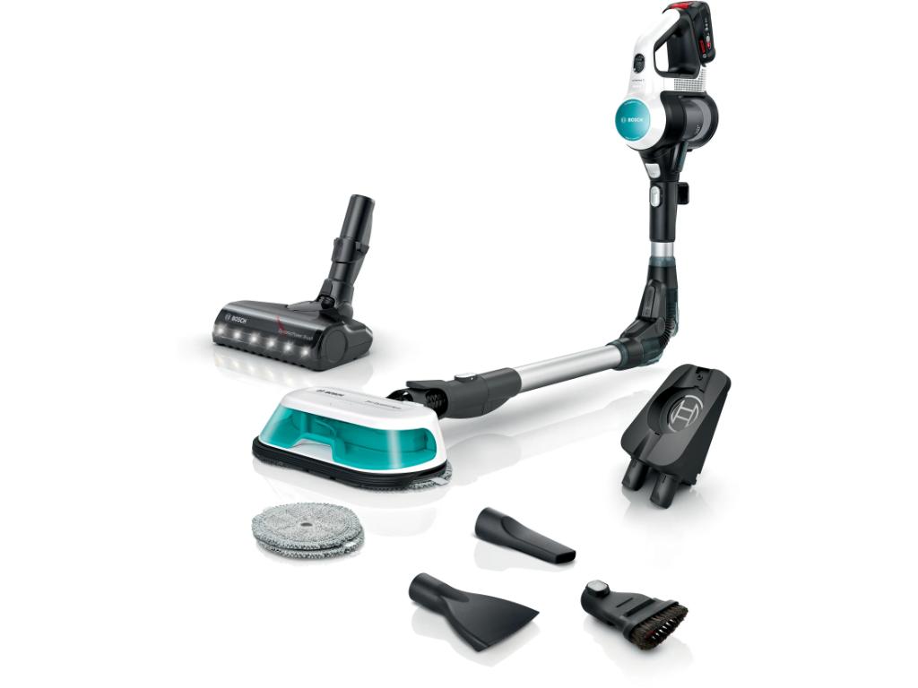 BF BOSCH Štapni Wet&DryUnlimited Aqua, Bijeli, 18V,do 40min, 2 in1, ProHygienic Aqua,