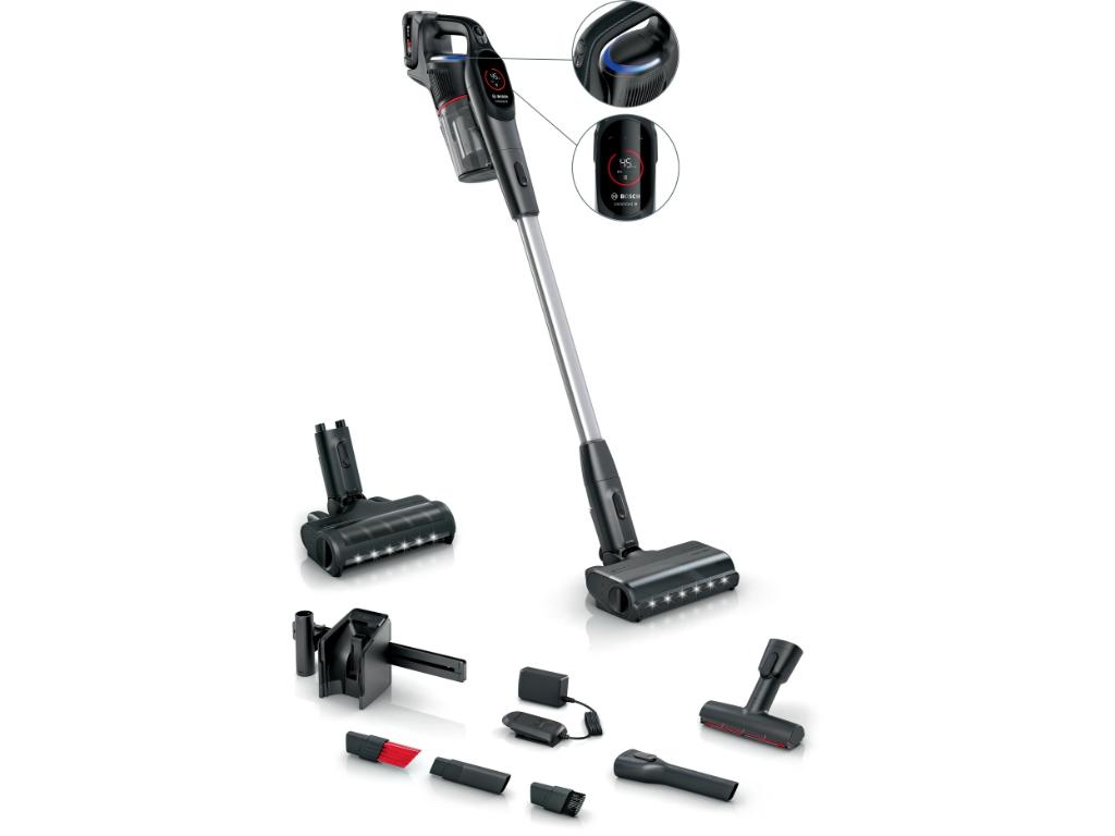 BOSCH Akumulatorski usisavačSerie 9 | UNLIMITED, CRNA1 Baterija, 60 minuta ECO rada