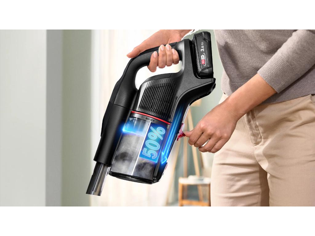 BOSCH Akumulatorski usisavačSerie 9 | UNLIMITED, CRNA1 Baterija, 60 minuta ECO rada - Image 2