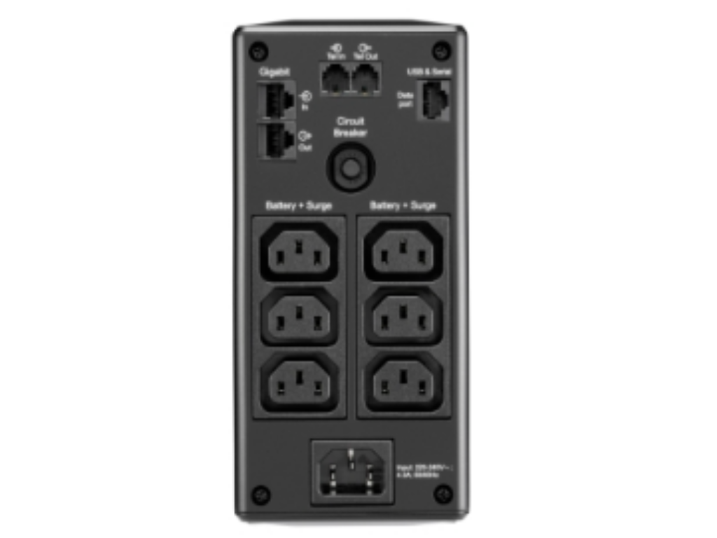 APC Back-UPS 650VA | 650VA/390W | Tower | AVR | 6x IEC C13 - Image 2