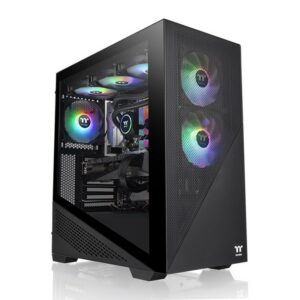 Thermaltake Divider 370 ARGB Mid tower, tempered glass, 3x 120mm ARGB PWM fan