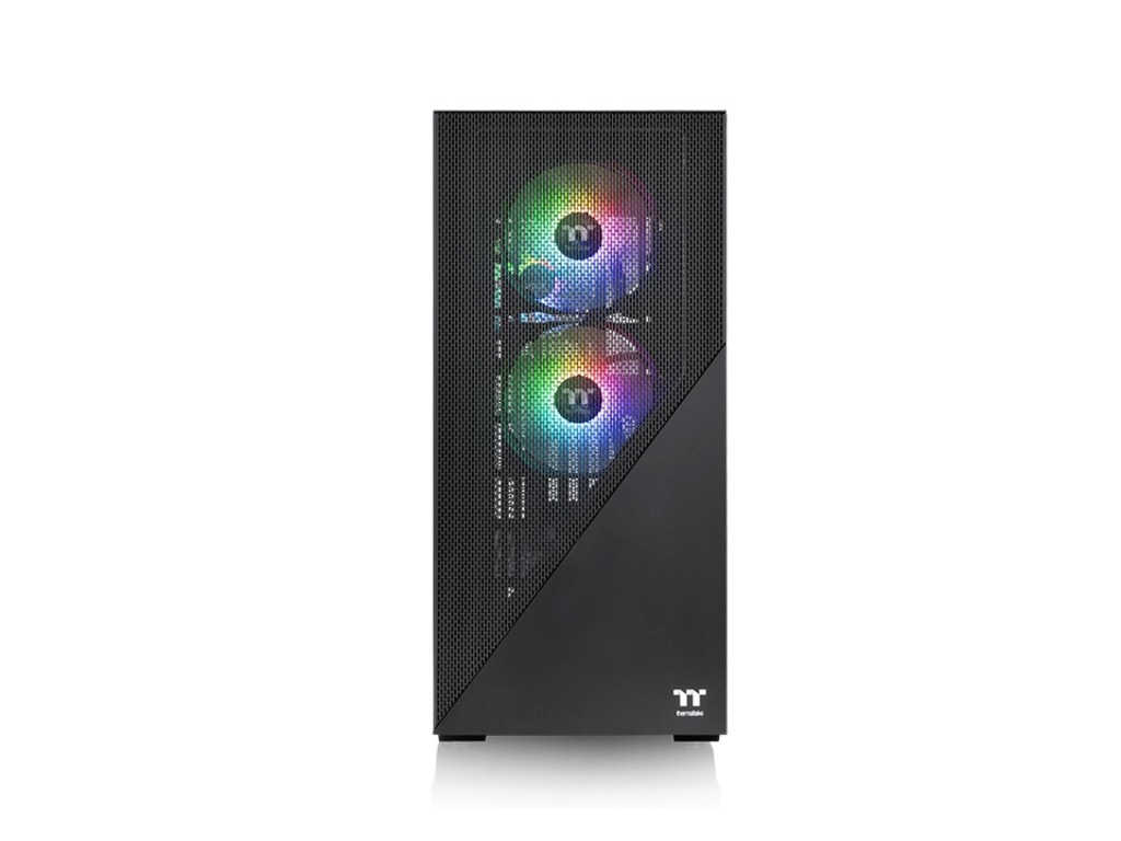 Thermaltake Divider 370 ARGB Mid tower, tempered glass, 3x 120mm ARGB PWM fan - Image 3