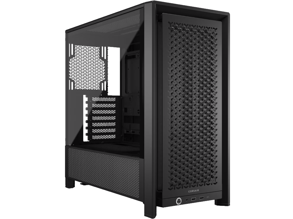 CORSAIR FRAME 4000D Case360mm radiator, 170mm cooler430mm GPU, ATX, Black - Image 5