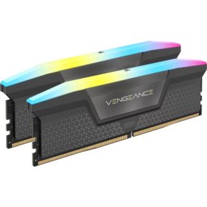CORSAIR DDR5 32GB (2x16GB) RGB6000MT/s, VENGEANCE, XMP, EXPO