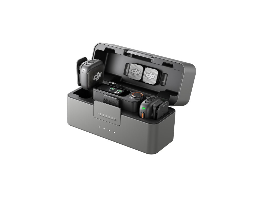 DJI Mic 3 (2TX+1RX+CC)mikrofon, prenos zvuka do 250m5.5h snimanja,48kHz 24 zvuk,OLED zaslon - Image 6