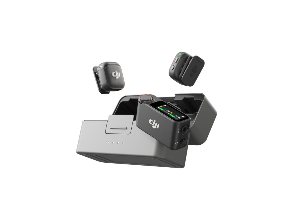DJI Mic 3 (2TX+1RX+CC)mikrofon, prenos zvuka do 250m5.5h snimanja,48kHz 24 zvuk,OLED zaslon - Image 7