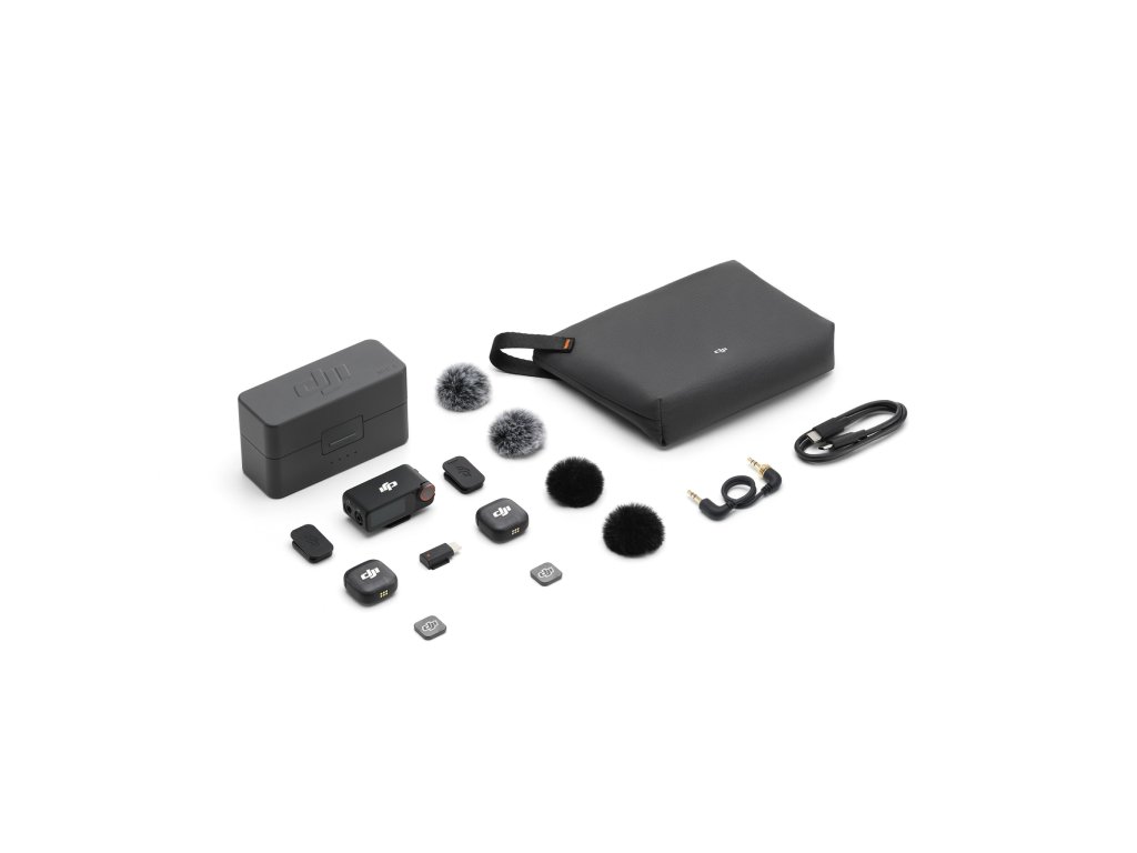 DJI Mic 3 (2TX+1RX+CC)mikrofon, prenos zvuka do 250m5.5h snimanja,48kHz 24 zvuk,OLED zaslon - Image 8