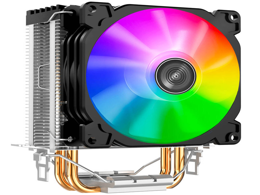 Jonsbo CR-1200 CPU Cooler RGB 92mm, Black, Height 128mm TDP 95W, Single Tower
