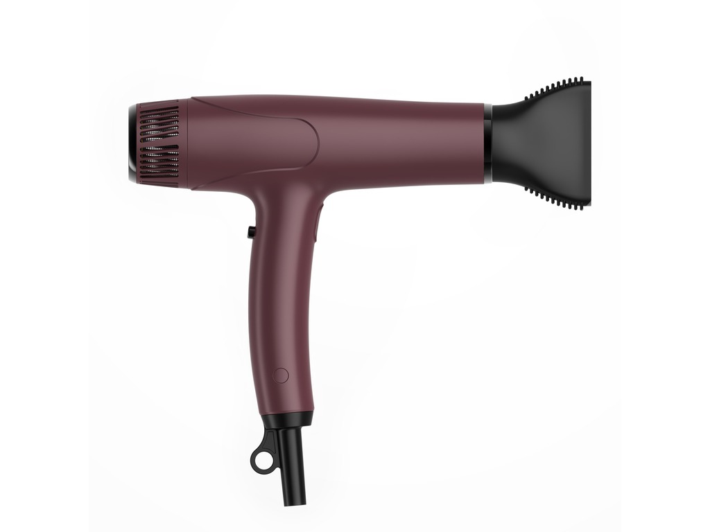 TESLA Fen za kosu DRH500BBD 2200W / HAIRDRYER / Bordo / LED Display - Image 2