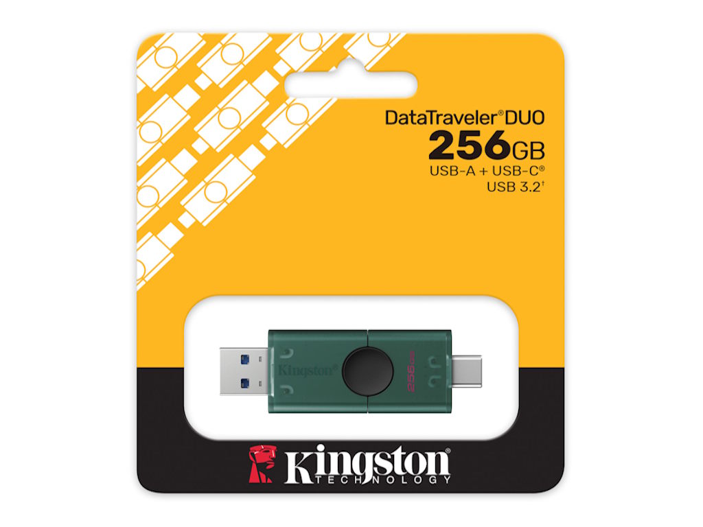 Kingston DataTraveler Duo 256G DataTraveler Duo 3.2 Gen 1 Dual USB-A/C - Image 3