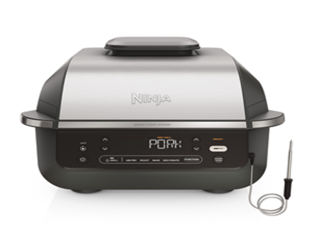 Ninja 5u1 rostilj i friteza5 funkcija,5.7L kapacitet,pametni sistem,crno-srebrena boja - Image 2