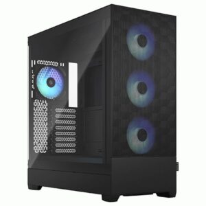 Fractal Design Pop XL Air RGB E-ATX, TG, Full tower, Black 4x 120mm RGB fans