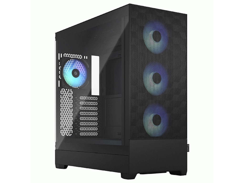Fractal Design Pop XL Air RGB E-ATX, TG, Full tower, Black 4x 120mm RGB fans