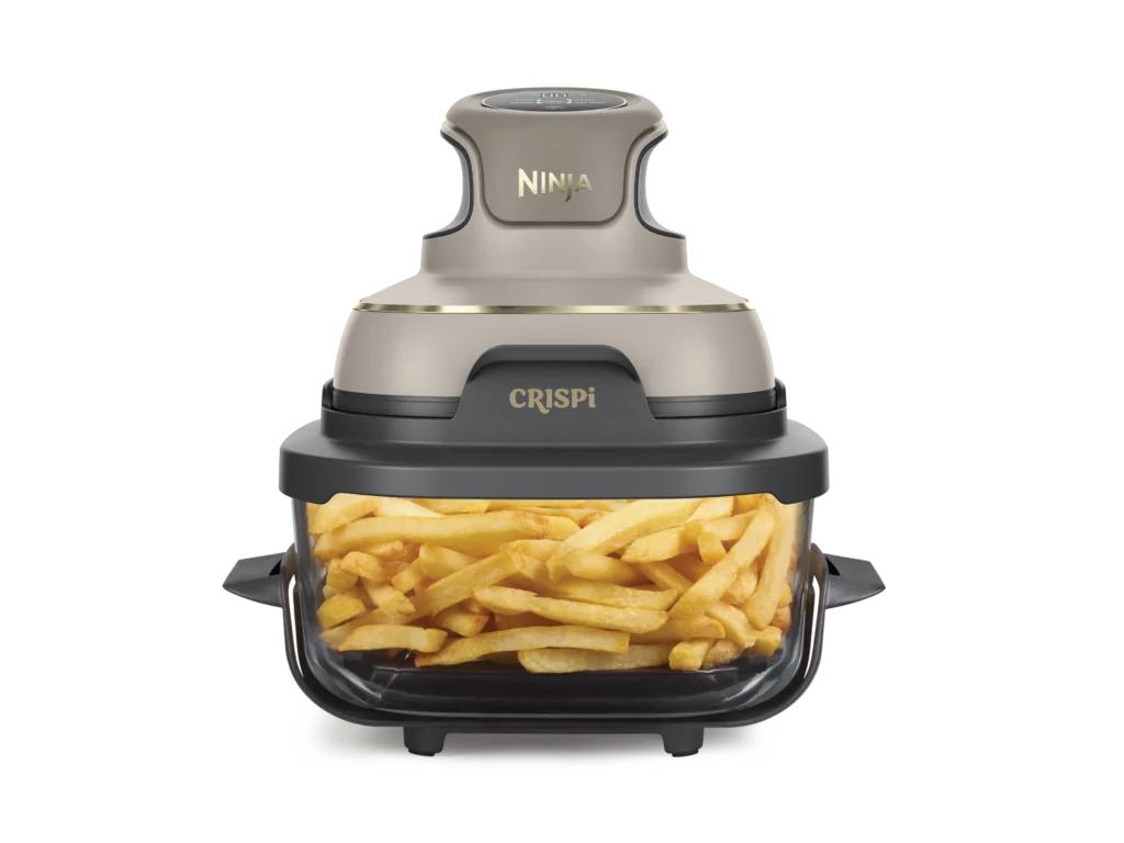 Ninja CRISPi 4u1 bez/crna4 funkcije,prenosna friteza,snaga 1700W,2 posude 3.8L i 1.4L - Image 4