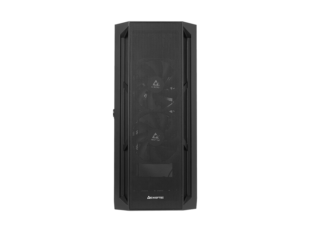 Chieftec Apex Air Case3x140mm PWM fans, E-ATXmesh front, tempered glass side - Image 2