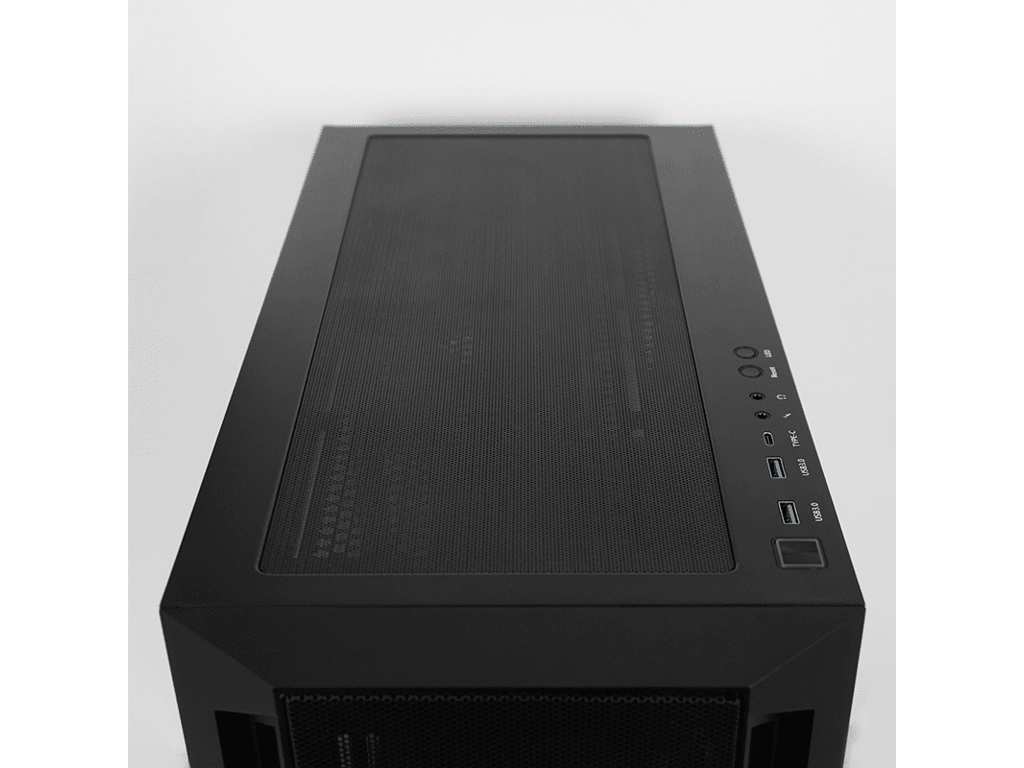 Chieftec Apex Air Case3x140mm PWM fans, E-ATXmesh front, tempered glass side - Image 3