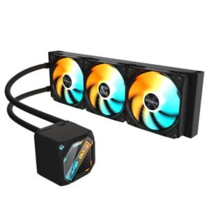 Gigabyte Liquid Cooler GME 360 3x ARGB fan, Black LGA 1851/1700/115X/1200, AM5 / AM4