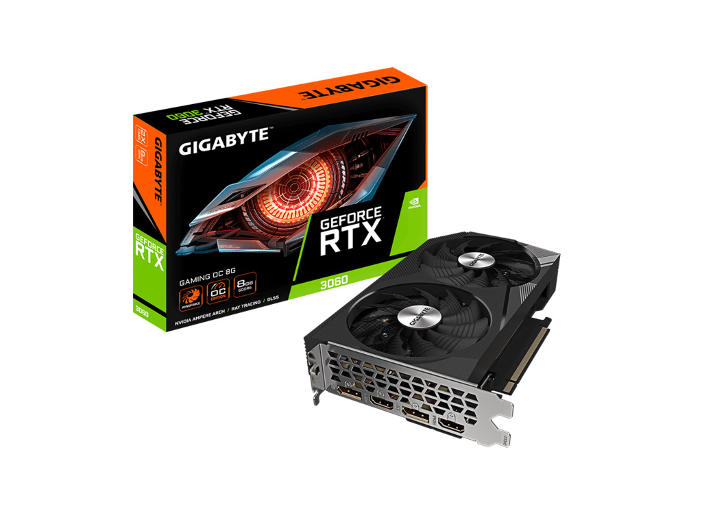 Gigabyte VGA RTX 3060 Gam OC8GB GDDR6 128bit;2xDP, 2xHDMI; - Image 6