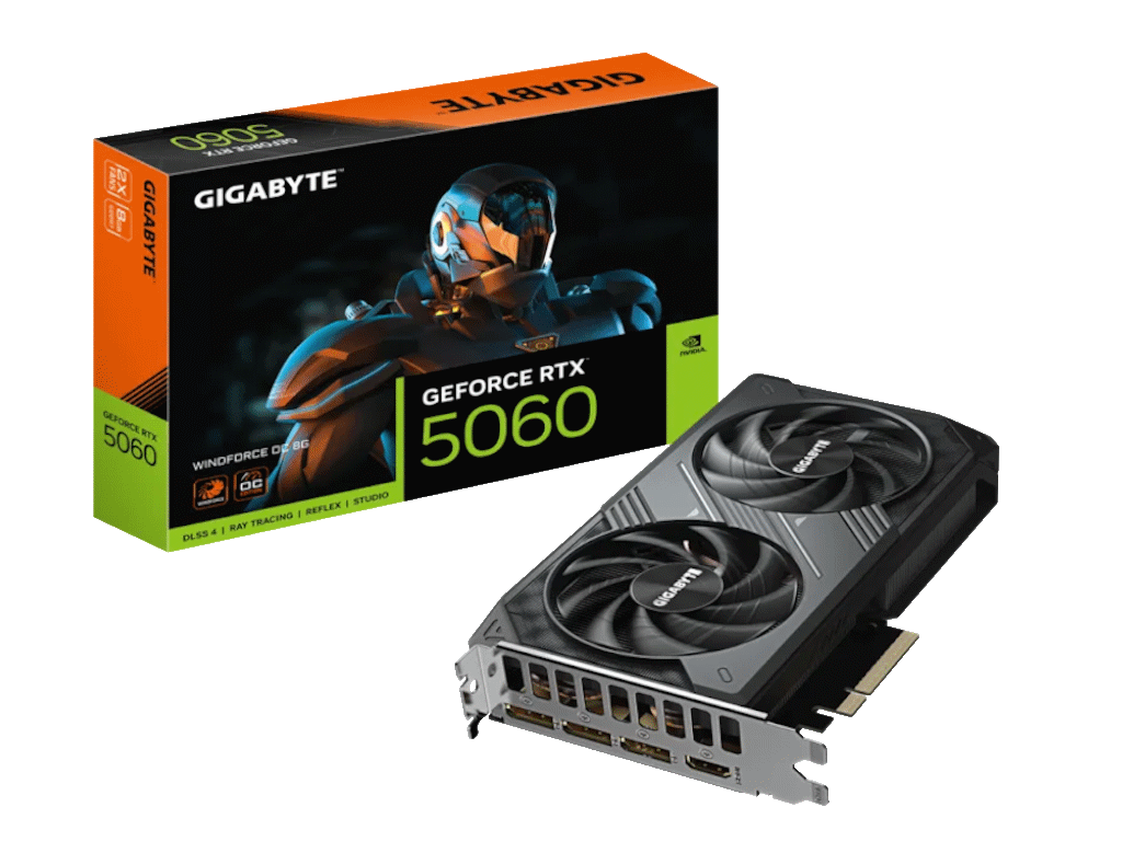 Gigabyte VGA 5060 Windforce OC 8GB GDDR7, 128-bit, 3x DP, 1x HDMI - Image 4