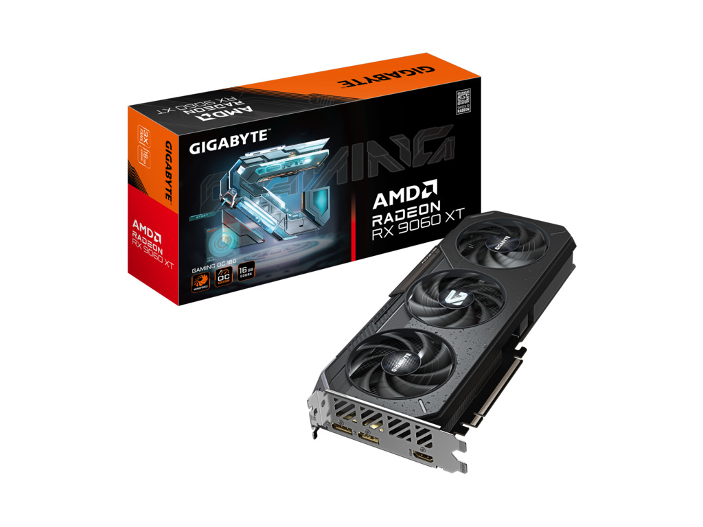 Gigabyte 9060 XT Gaming OC 16G 16GB GDDR6, 128-bit, 2x DP, 1x HDMI