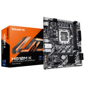 Gigabyte MB H810M K DDR5 LGA1851, 2x DDR5,1xM.2,4xSATA 6x USB, HDMI, DP, mATX
