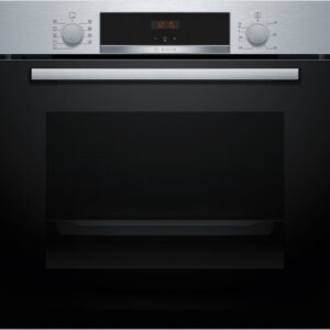 BOSCH pećnica Serie 4| INOX, A, EcoClean, 71L,Teleskopska vodilica, 7 programa,old:HBA513BS1
