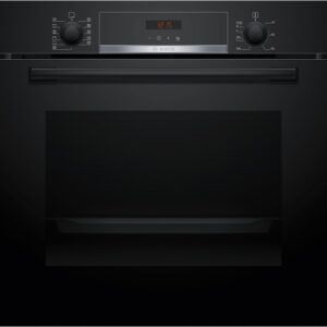 BOSCH pećnica  Serie 4| CRNA, A+, PIROLIZA, AutoPilot 10, 71 L, 7 programa