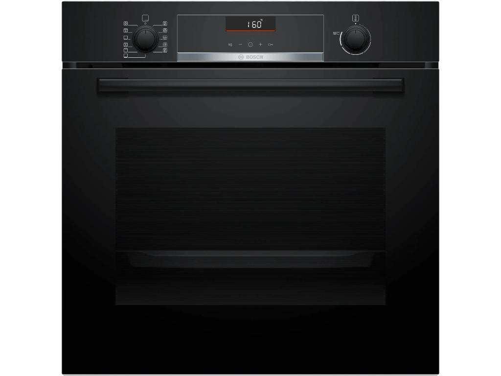 BOSCH pećnica Serie 6| CRNA, A+, EcoClean, AIR FRY Funk,AutoPilot 10, VODILICA, 71L, 8 Programa,