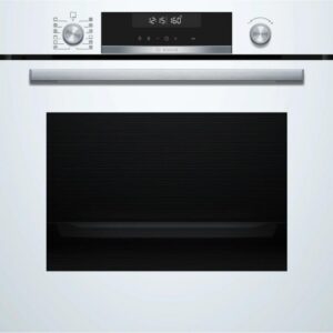 BOSCH pećnica Serie 6| Bijela A, PIROLIZA, AutoPilot 30,71L,AirFry, Teleskopska vodilica, 10 progra