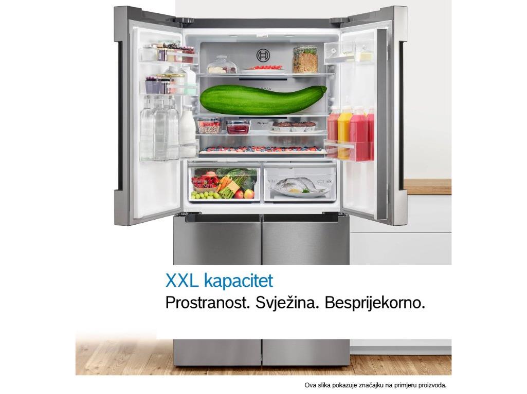 BOSCH Frenchdoor hladnjak,Serie 4|, XXL, CRNA, 547L189,5X88,5cm, NoFrost... - Image 3