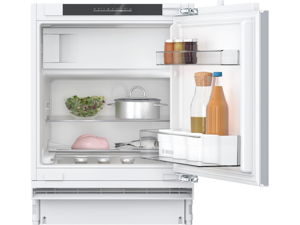 Bosch podpultni hladnjak Serie 4|, pretinac za zamrzavH:93 L, Z: 17 L, 82X60cm