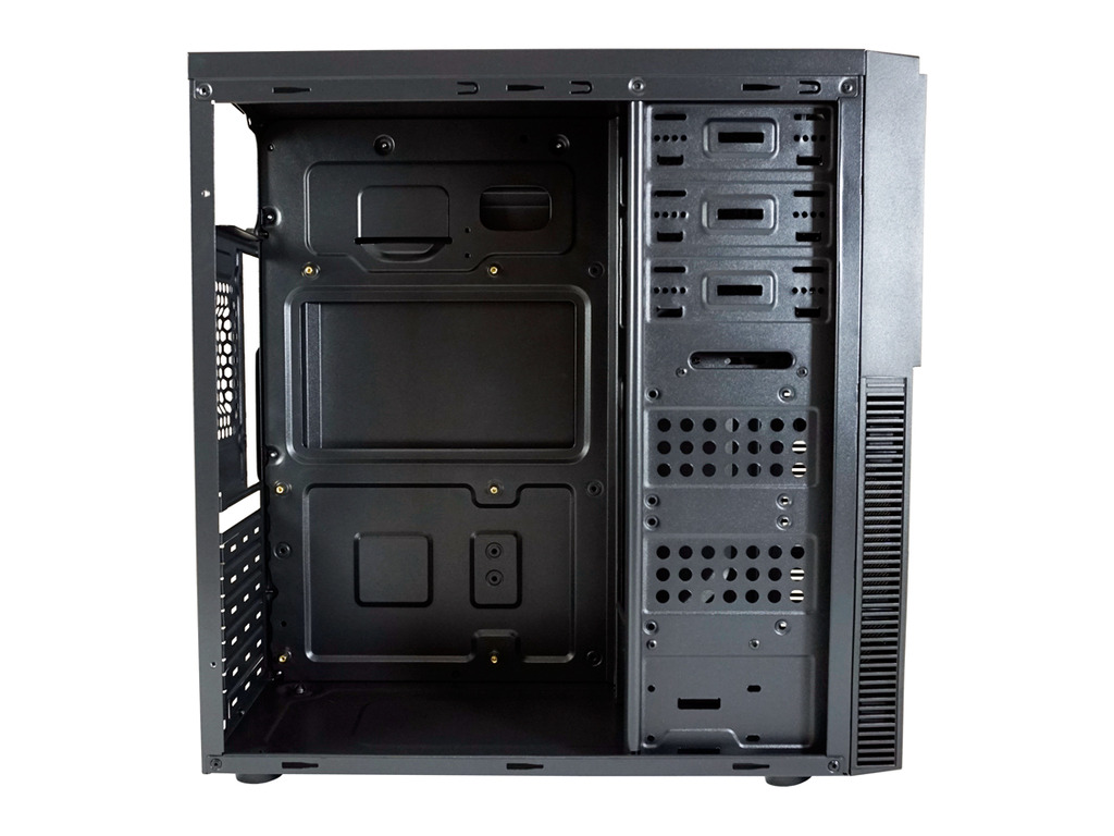 LC-Power Case LC-7041B ATX classic case, HD Audio, 1x USB2.0, 2x USB3.0, 1x USB3.1 type-c - Image 4