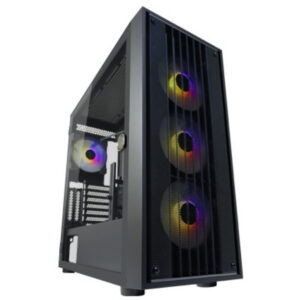 LC-Power Case Gaming 810BE-ATX, ATX, Micro ATX, MiniITX4x 120mm ARGB fans, tempered glass