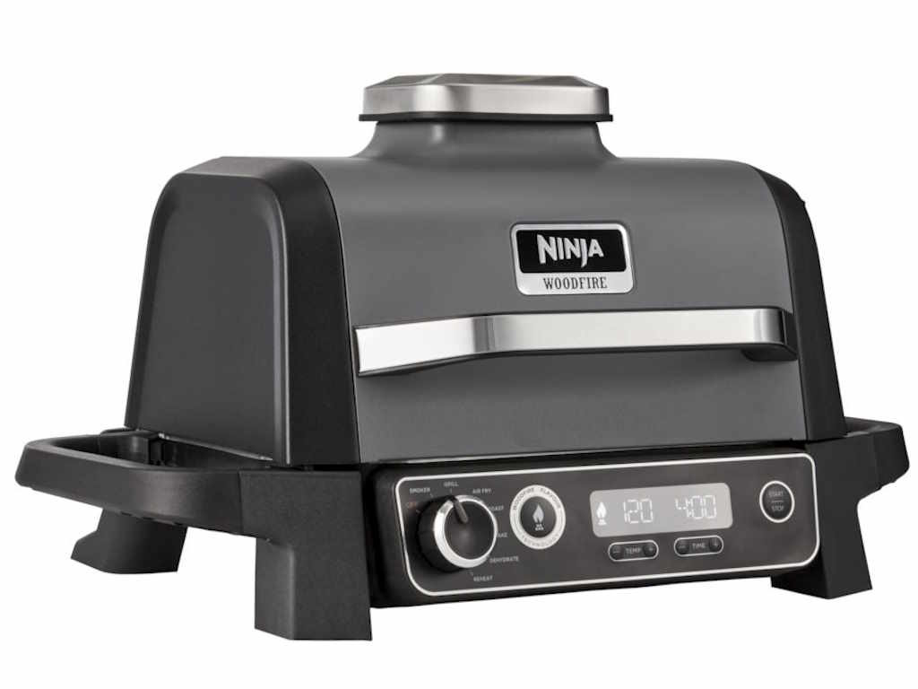 Ninja elektricni rostilj7 funkcija, tezina 10,18 kg.Woodfire tehnologija, do 75% manje masti - Image 2