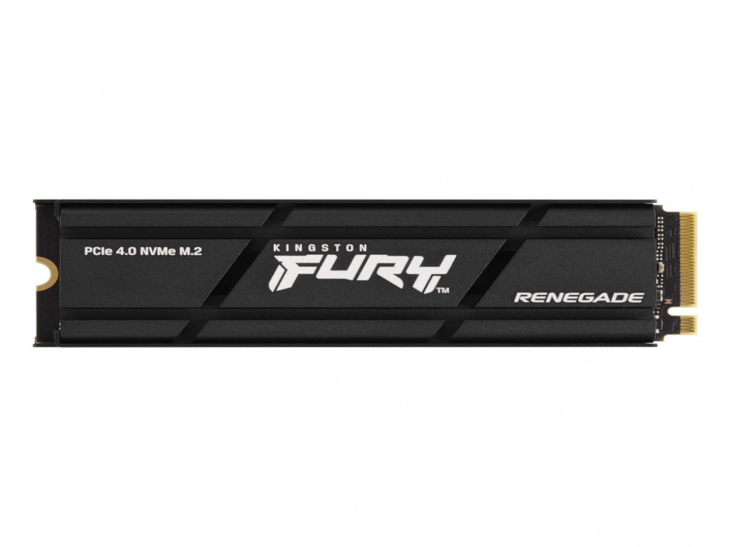 Kingston SSD 1TB NVMe M.2 Fury Renegade, PCIe 4.0R/W : 7300/6000MB/s, with heatisnk