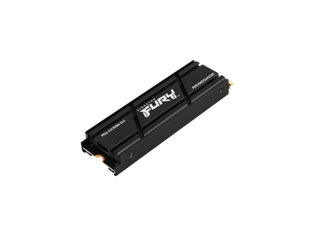 Kingston SSD 1TB NVMe M.2 Fury Renegade, PCIe 4.0R/W : 7300/6000MB/s, with heatisnk - Image 2