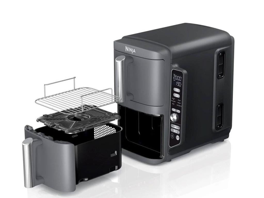 Ninja XL 2-slojna friteza30% uzi, do 55% brzi, 6 funkc.kuhanja, snaga 2470W, tezina 10.3kg - Image 2