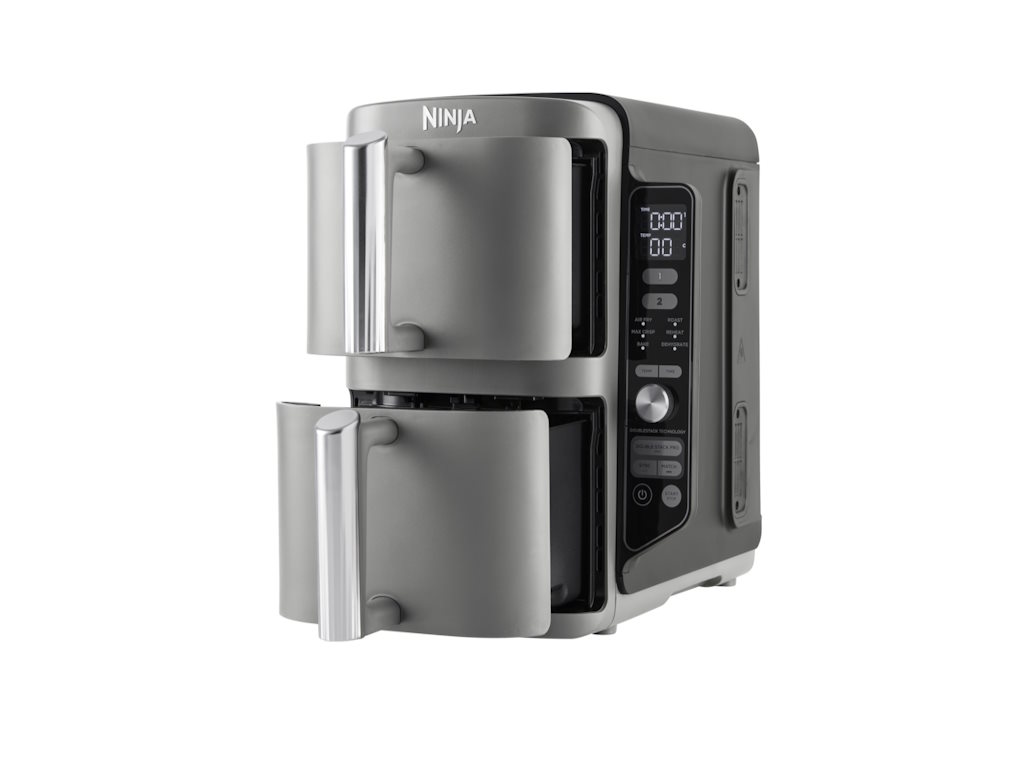Ninja XL 2-slojna friteza30% uzi, do 55% brzi, 6 funkc.kuhanja, snaga 2470W, tezina 10.3kg - Image 3