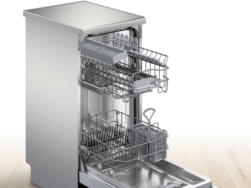 BOSCH perilica posuđa Serie 2| 45 CM, E, 10 setova,8,9L,46dB, INOX - Image 3