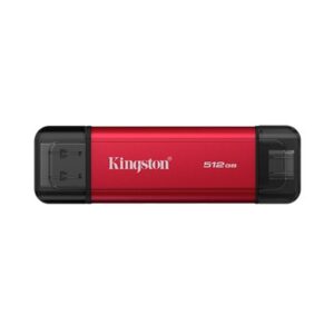 Kingston Dual Portable SSD 512 512GB, UBS Type-A, Type-C USB 3.2 Gen 2, R/W: 1050 MB/s, 950 MB/s
