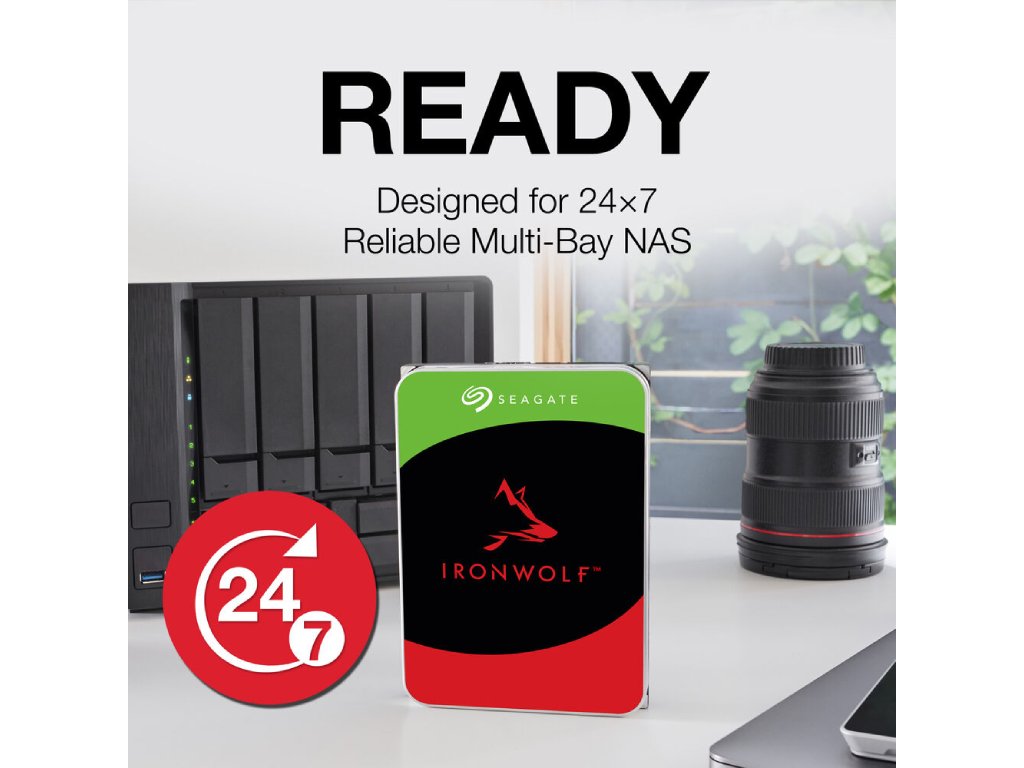 Seagate HDD 4TB SATA3 IronWolf5400RPM,256MB - Image 2