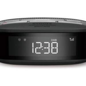 Philips TAR3505/12 budilnikFM; DAB+; Dvostruki alarm;Izlazna snaga (RMS) 1W;