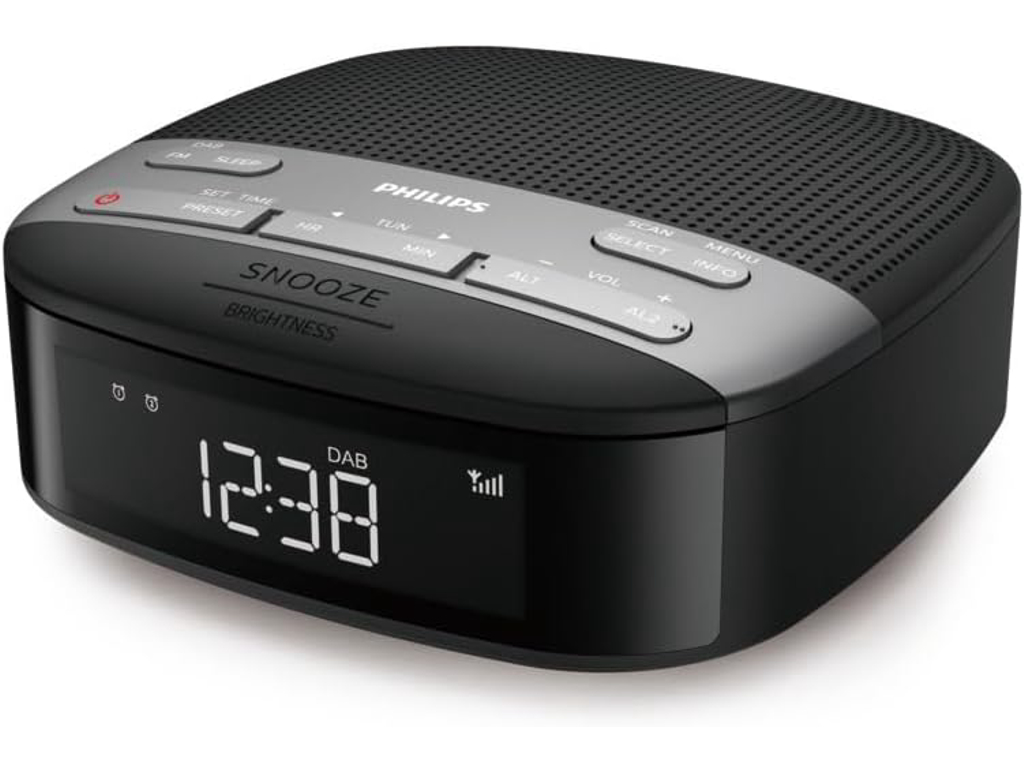 Philips TAR3505/12 budilnikFM; DAB+; Dvostruki alarm;Izlazna snaga (RMS) 1W; - Image 2