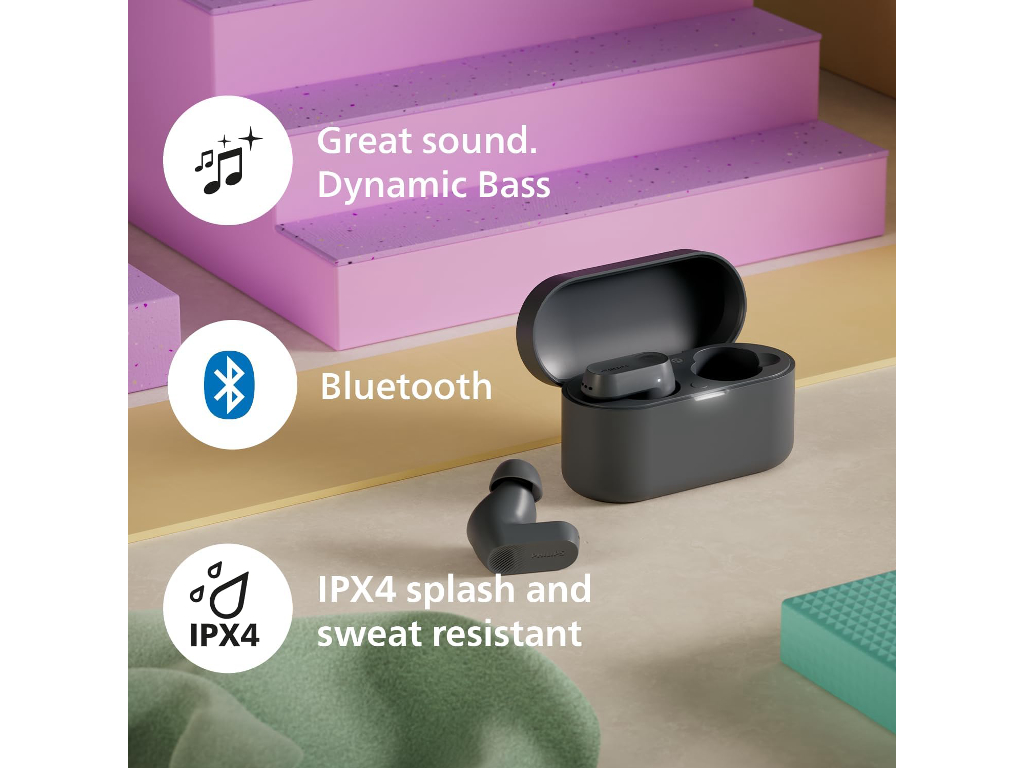 Philips TAT3509GY/00 slušal In-ear BT slušalice, do 24h, Noise Cancelling Pro - Image 6