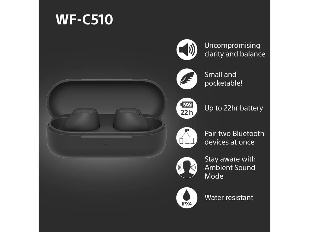 Sony bežične slušalice WF-C51011 sati trajanja baterije,s još 11 sati u kutijici za punjenje; - Image 3