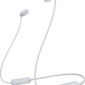 Sony slusalice WIC100, bijelein-Ear; Bluetooth; sa mikrofon